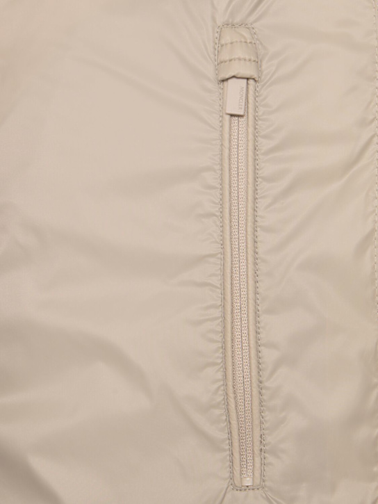 Moncler: Tarn nylon down jacket - Sand Beige - men_5 | Luisa Via Roma