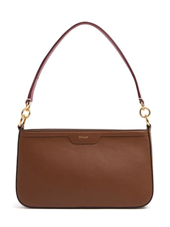 Bally: Leather shoulder bag - women_0 | Luisa Via Roma