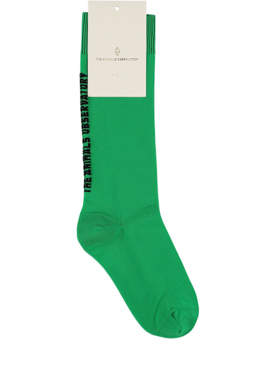 The Animals Observatory: ロゴジャカード靴下 - kids-girls_0 | Luisa Via Roma