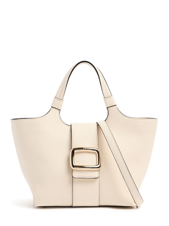 Roger Vivier: Mini Grand Vivier Choc レザーバッグ - women_0 | Luisa Via Roma