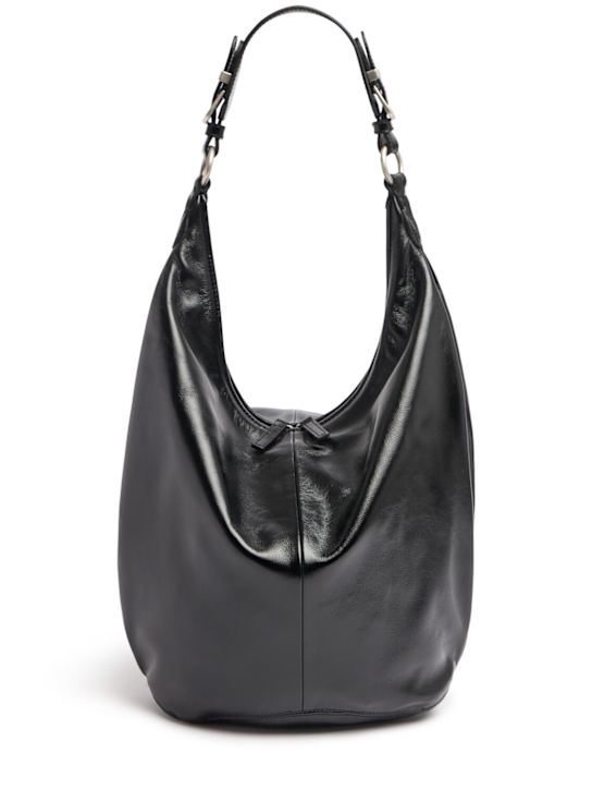 MARGESHERWOOD: Large Pumpkin leather tote bag - women_0 | Luisa Via Roma