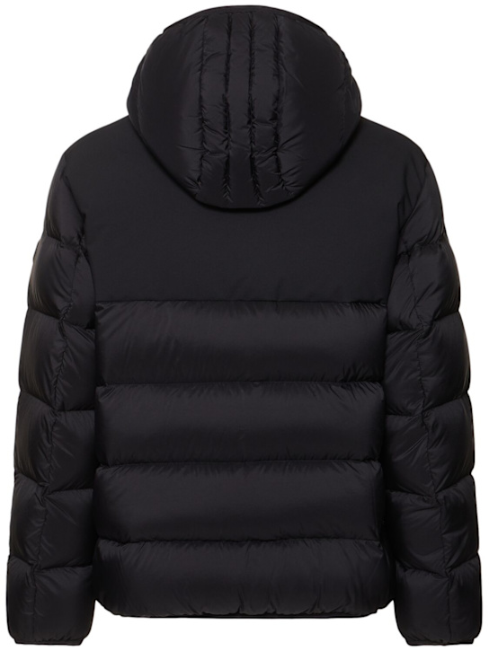 Moncler: Veumont nylon down jacket - Black - men_4 | Luisa Via Roma