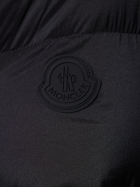 Moncler: Veumont nylon down jacket - Black - men_3 | Luisa Via Roma