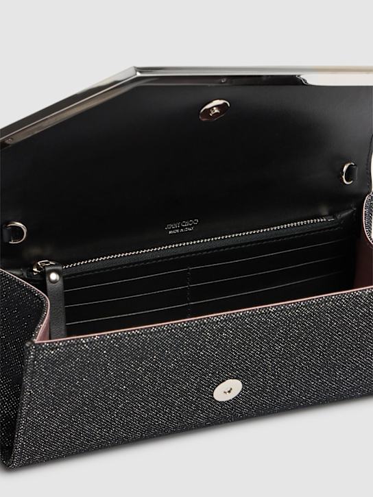 Jimmy Choo: Emmie glittered clutch - Cosmo - women_6 | Luisa Via Roma