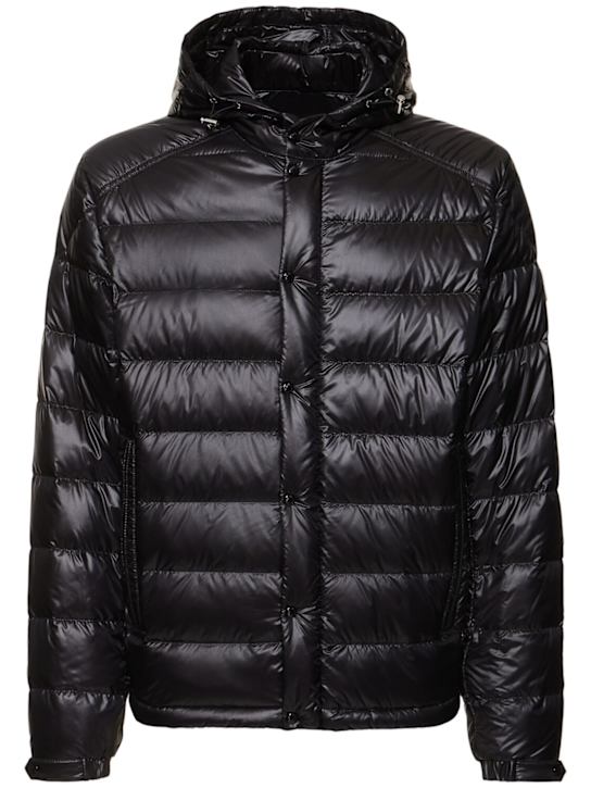 Moncler: Piumino Gliere in nylon - Nero - men_0 | Luisa Via Roma