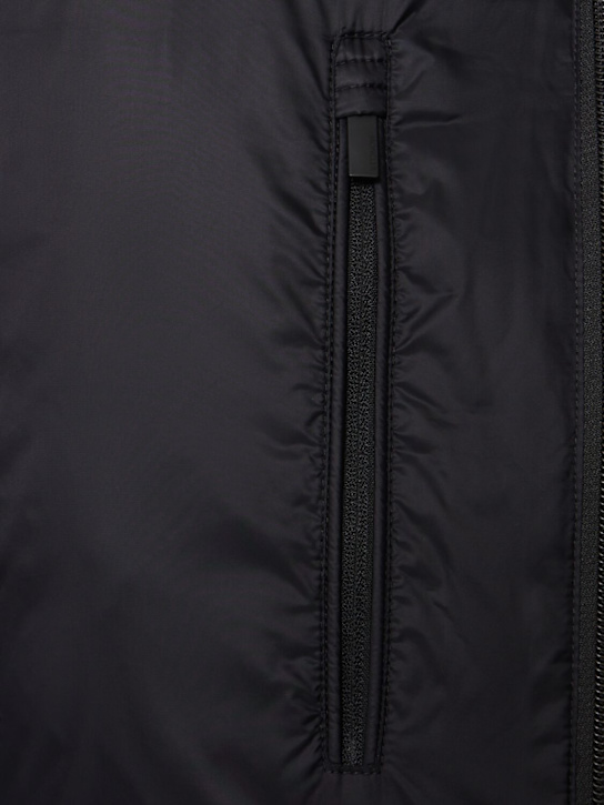 Moncler: Gardy nylon down jacket - Black - men_5 | Luisa Via Roma