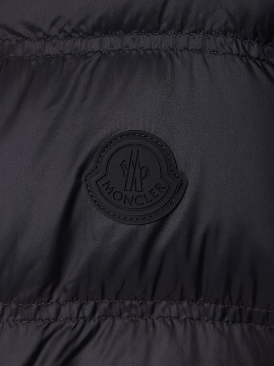 Moncler: Gardy nylon down jacket - Black - men_3 | Luisa Via Roma