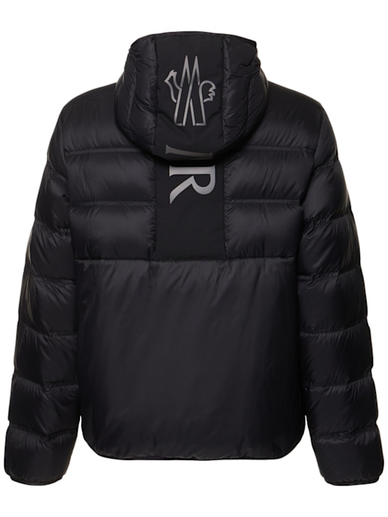 Moncler: Gardy nylon down jacket - Black - men_4 | Luisa Via Roma