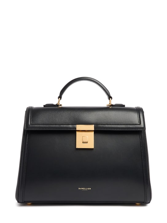 DeMellier: Midi Paris smooth leather top handle bag - women_0 | Luisa Via Roma
