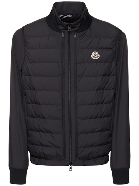 Moncler: Verney tech down jacket - men_0 | Luisa Via Roma