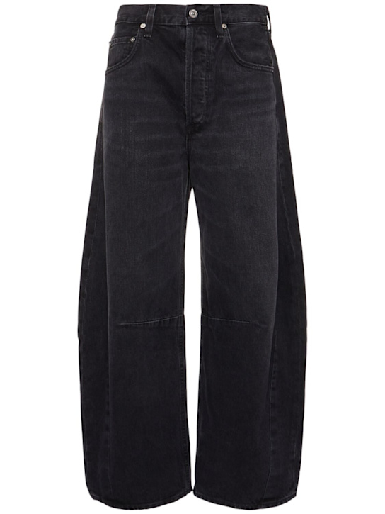 CITIZENS OF HUMANITY: Horseshoe high rise wide jeans - women_0 | Luisa Via Roma