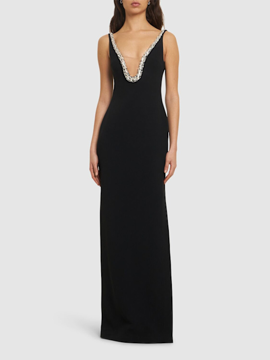 Embellished cady gown - Thumbnail 2