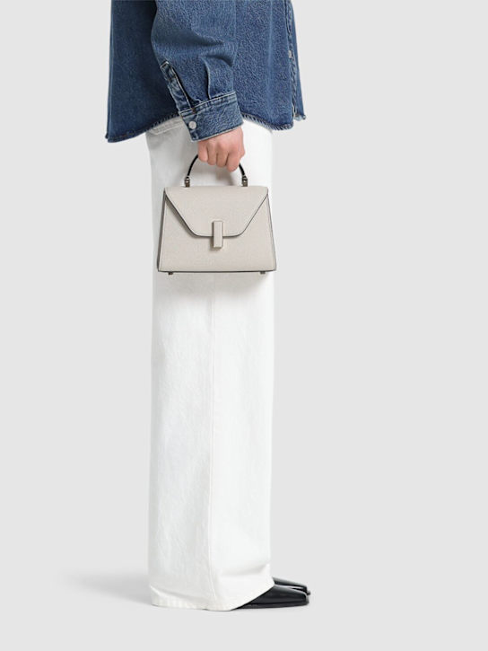 Valextra: Micro Iside レザートップハンドルバッグ - women_1 | Luisa Via Roma