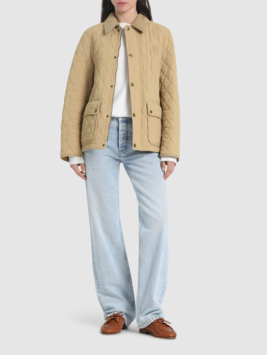 Burberry: Giacca trapuntata - women_1 | Luisa Via Roma