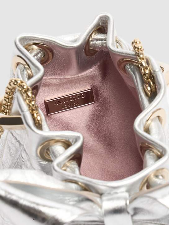 Jimmy Choo: Bon Bon超迷你手提包 - 银色 - women_6 | Luisa Via Roma