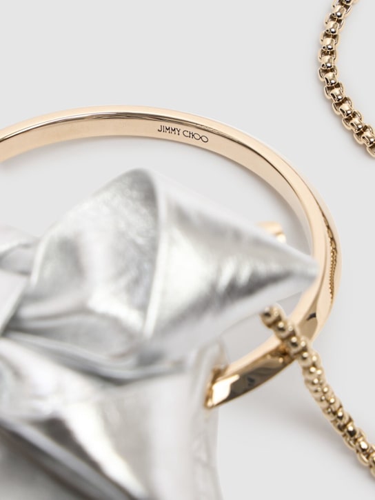Jimmy Choo: Bon Bon超迷你手提包 - 银色 - women_4 | Luisa Via Roma