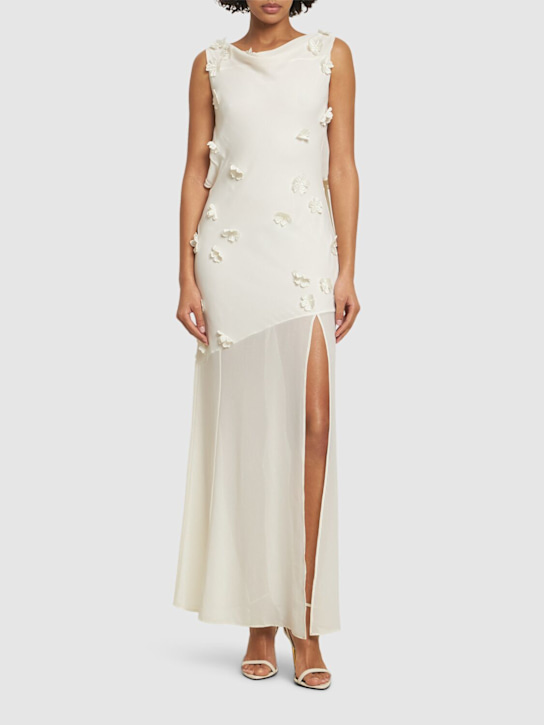 Rotate: Darly maxi dress - White - women_1 | Luisa Via Roma