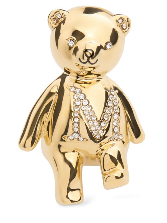 Max Mara: Shiny Winter Teddy pin - women_0 | Luisa Via Roma