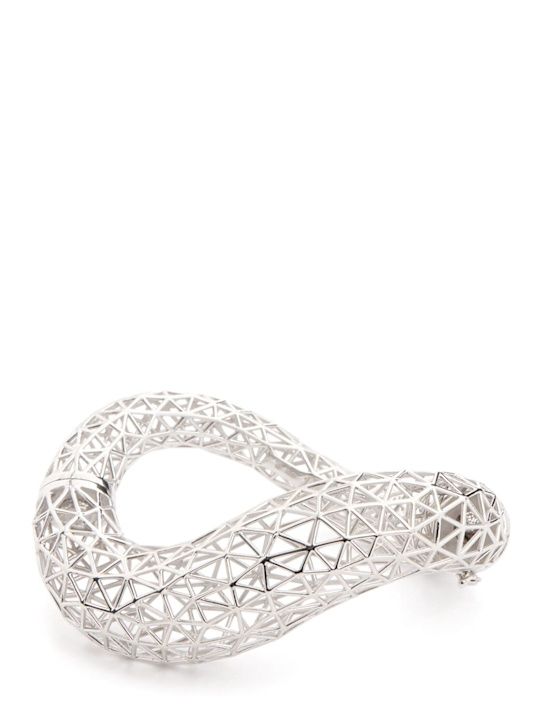 Tom Wood: Bracciale rigido Maze - Argento - women_0 | Luisa Via Roma