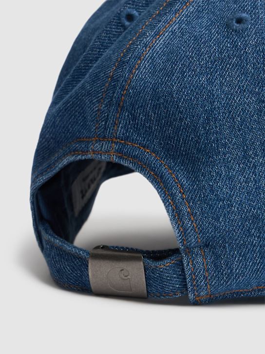 Carhartt WIP: Lincoln denim cap - men_3 | Luisa Via Roma