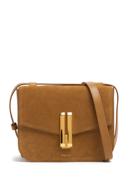 DeMellier: Vancouver suede shoulder bag - women_0 | Luisa Via Roma