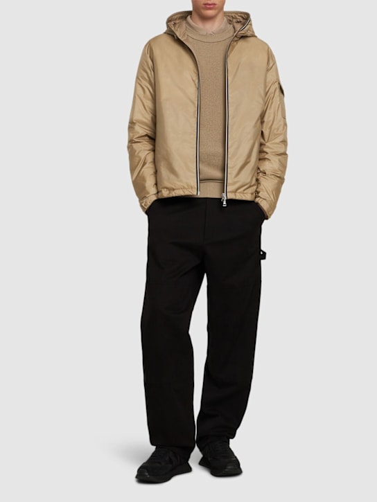 Moncler: Evettes nylon down jacket - men_1 | Luisa Via Roma