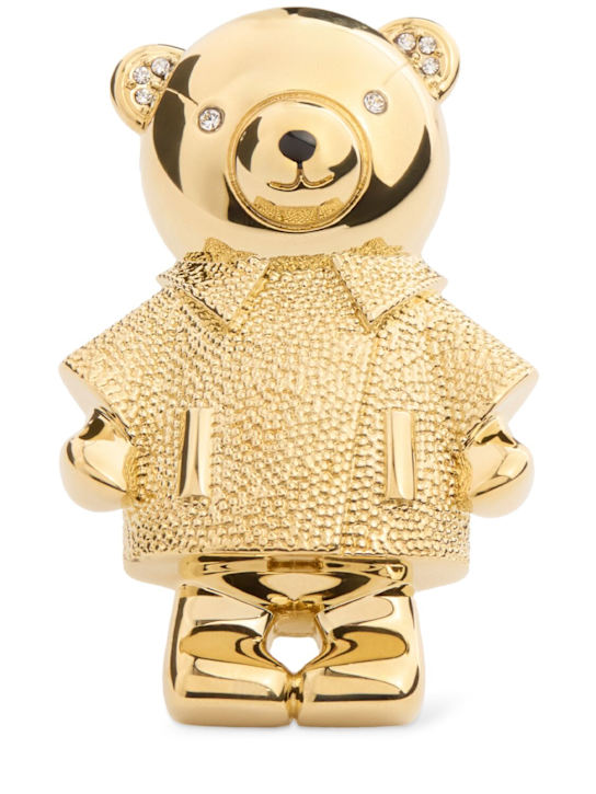 Max Mara: Shiny Winter Teddy Tebe pin - women_0 | Luisa Via Roma