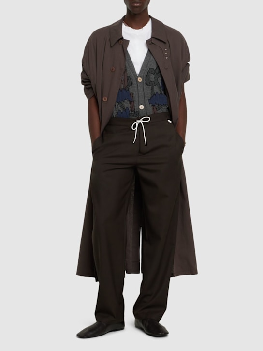 Magliano: Campeggio People's wool jogger pants - men_1 | Luisa Via Roma