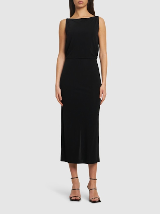 Leander viscose jersey midi dress - Thumbnail 2