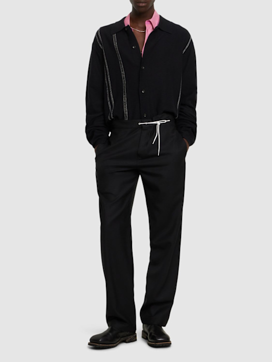 Magliano: Campeggio People's ウールジョガーパンツ - men_1 | Luisa Via Roma