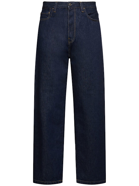 Carhartt WIP: Landon blue rinsed wash jeans - Rinsed Blue - men_0 | Luisa Via Roma