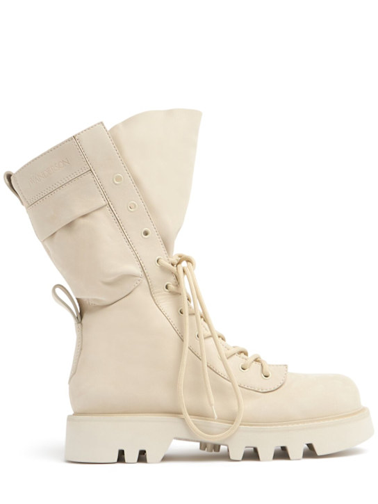 30mm Suede combat boots - Thumbnail 1