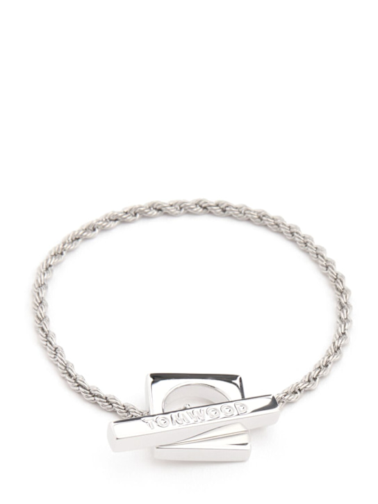 Tom Wood: Square rope bracelet - men_0 | Luisa Via Roma