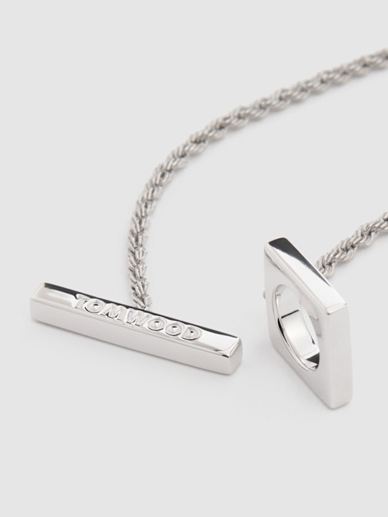 Tom Wood: Square rope bracelet - men_1 | Luisa Via Roma