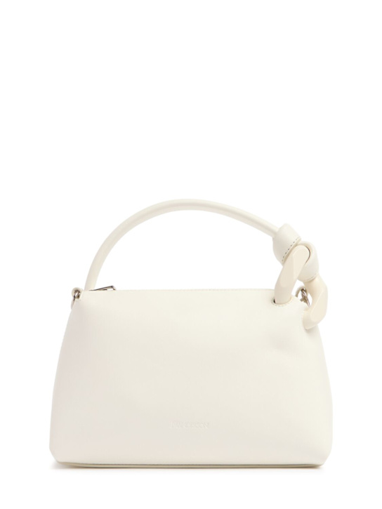 JW Anderson: Small Corner leather top handle bag - women_0 | Luisa Via Roma