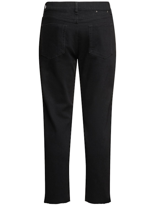 Golden Goose: Slim denim jeans - Black - men_3 | Luisa Via Roma