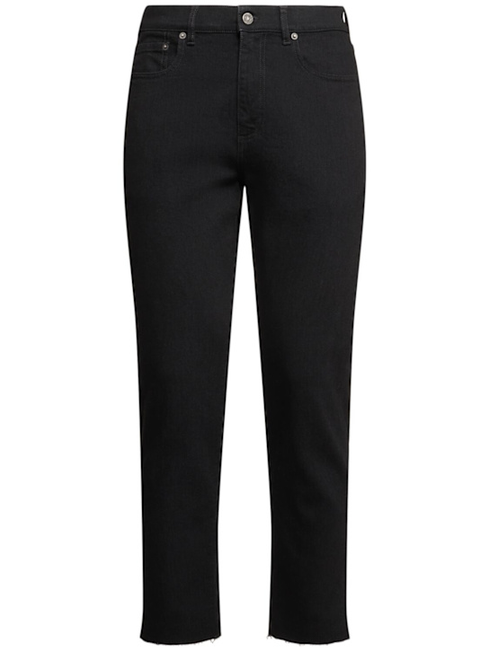 Golden Goose: Slim denim jeans - Black - men_0 | Luisa Via Roma