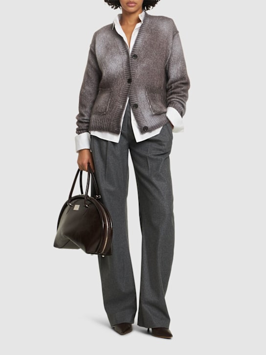 Acne Studios: Kark wool blend cardigan - women_1 | Luisa Via Roma