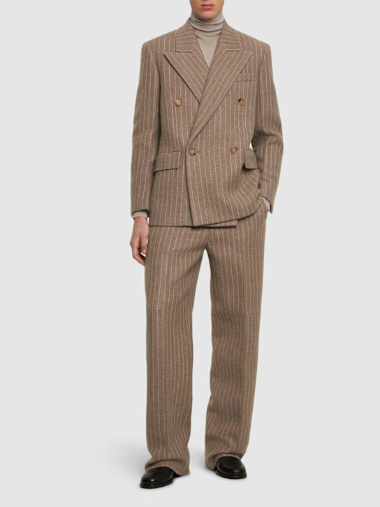 Burberry: Blazer mit spitzem Revers - men_1 | Luisa Via Roma