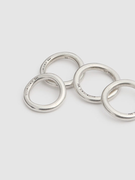 Ann Demeulemeester: Herta ring - Silver - women_3 | Luisa Via Roma
