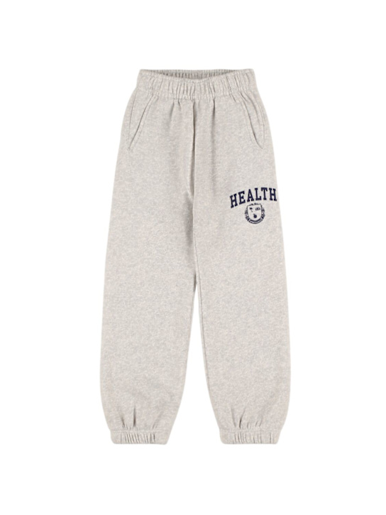 Sporty & Rich: Crown コットンブレンドスウェットパンツ - kids-boys_0 | Luisa Via Roma