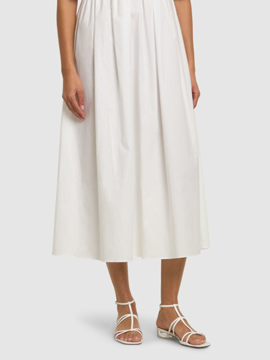 Studio Amelia: Sandali Artemis in pelle 20mm - Bianco - women_1 | Luisa Via Roma