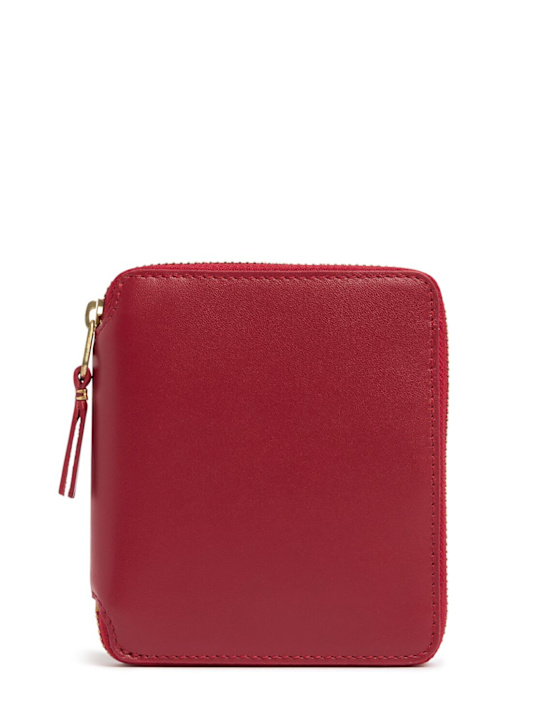 Comme des Garçons Wallet: Classic leather zip-around wallet - men_0 | Luisa Via Roma