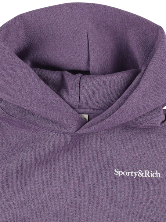 Sporty & Rich: コットンブレンドスウェットシャツ - kids-boys_1 | Luisa Via Roma