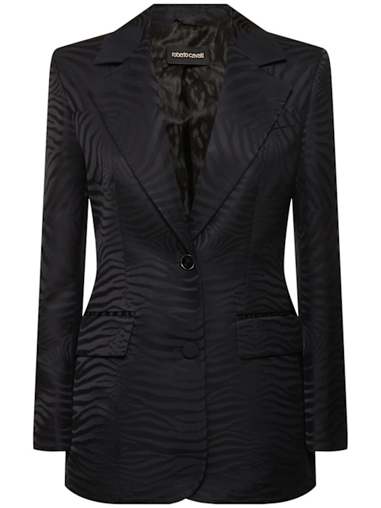Roberto Cavalli: Zebra ブレザー - women_0 | Luisa Via Roma