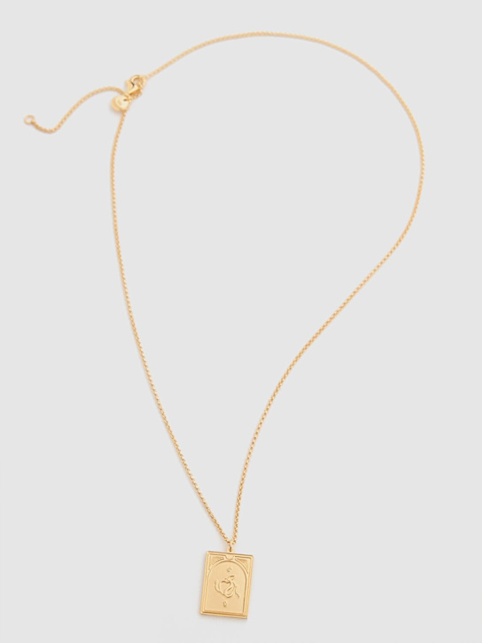 Tom Wood: Tarot Lovers pendant necklace - Gold - men_1 | Luisa Via Roma