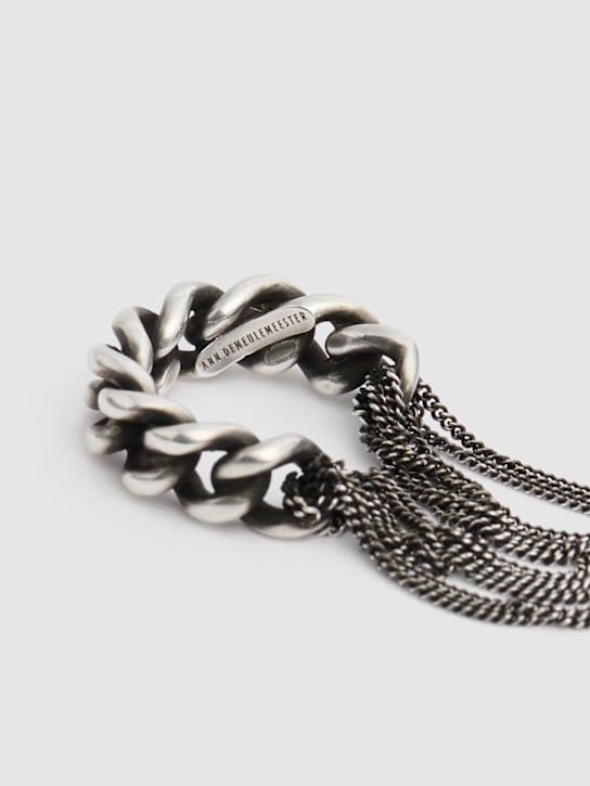 Ann Demeulemeester: Gitt chains ring - men_1 | Luisa Via Roma