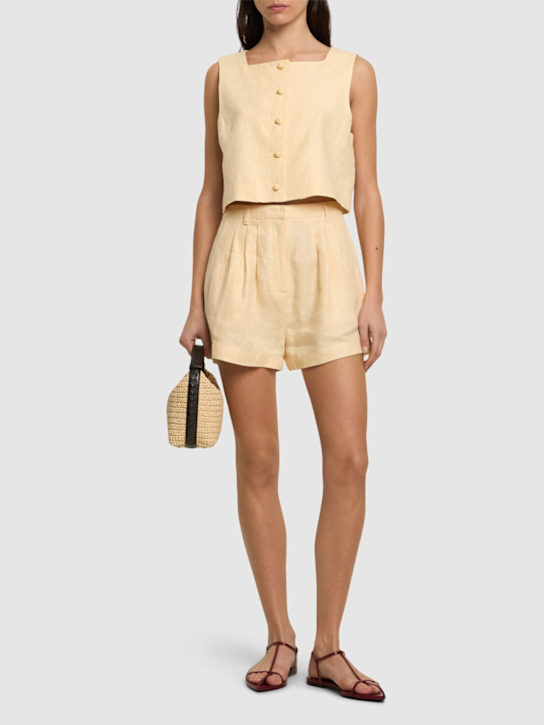 POSSE: Rio linen top - women_1 | Luisa Via Roma