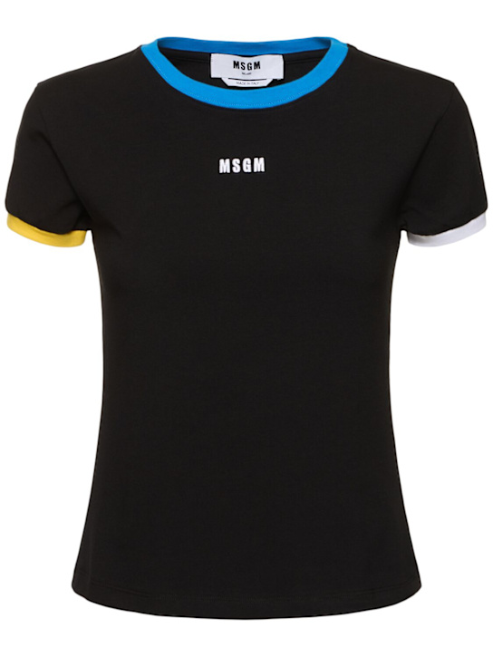 Logo jersey t-shirt - Thumbnail 1