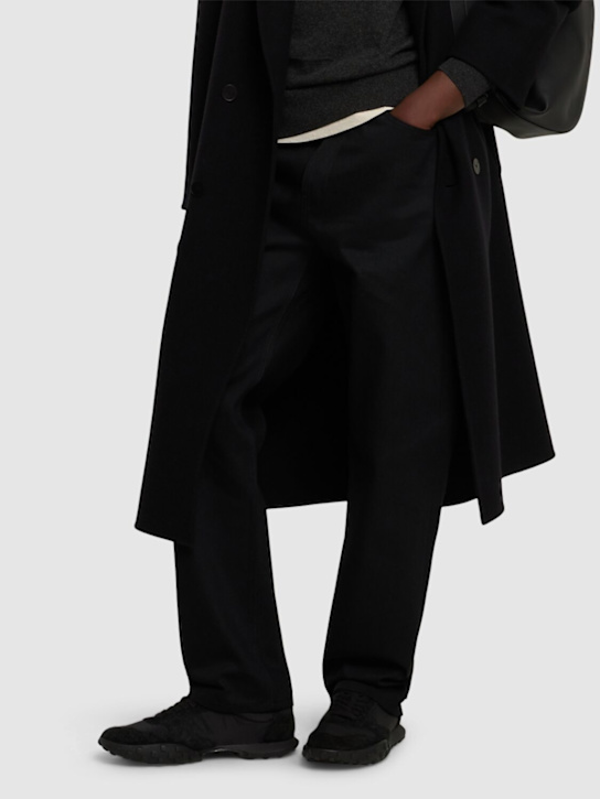 Jil Sander: Low top sneakers - Black - men_1 | Luisa Via Roma